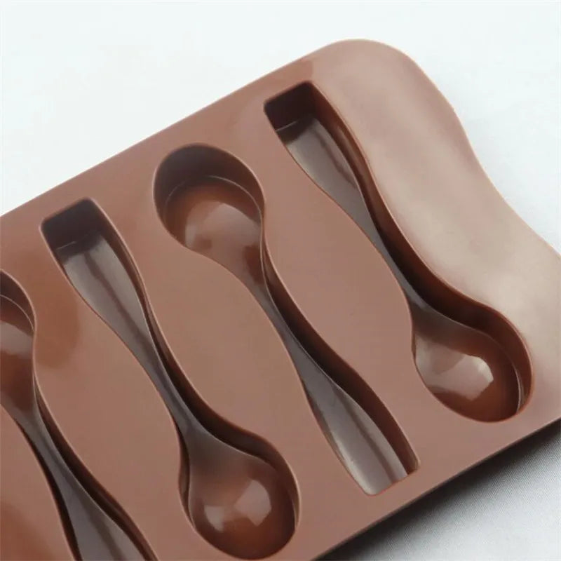 Moule Silicone Cuillères 3D – Créations Comestibles