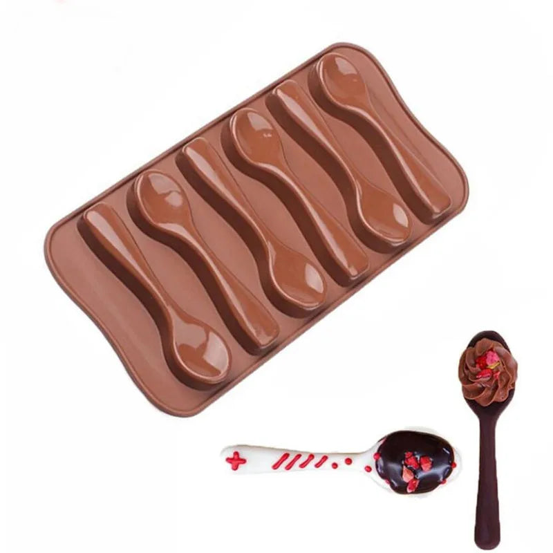 Moule Silicone Cuillères 3D – Créations Comestibles