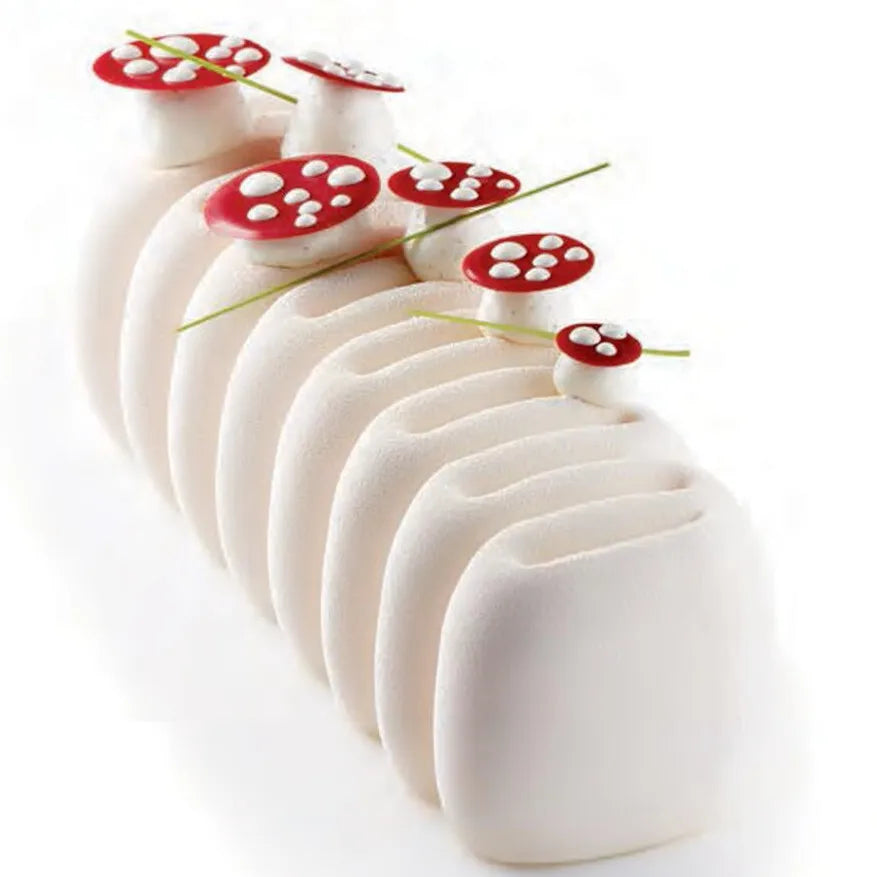 Moule Silicone 3D Bûche – Glaces et Entremets
