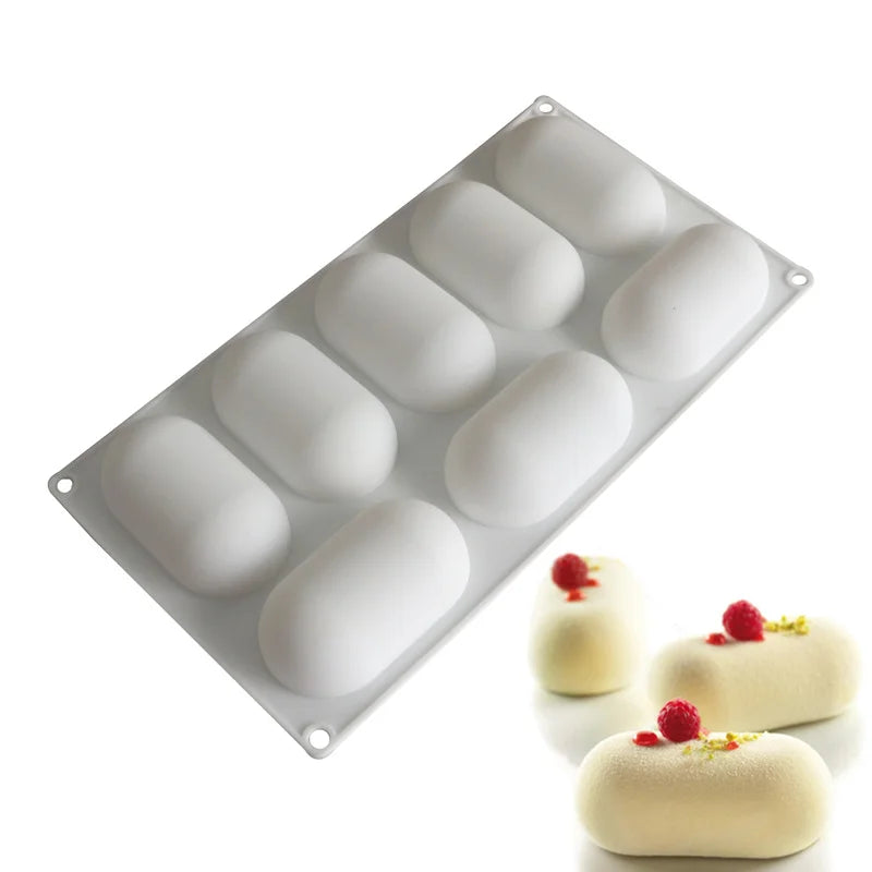 Moule Silicone Ovale – Moule à Mousse & Cheesecake
