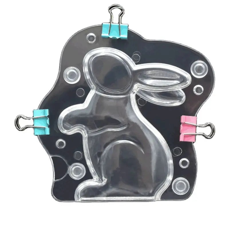 Moule 3D Lapin de Pâques – Moule à Gâteau, Chocolat ou Fondant