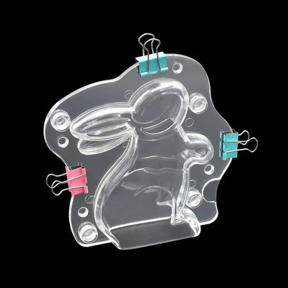 Moule 3D Lapin de Pâques – Moule à Gâteau, Chocolat ou Fondant