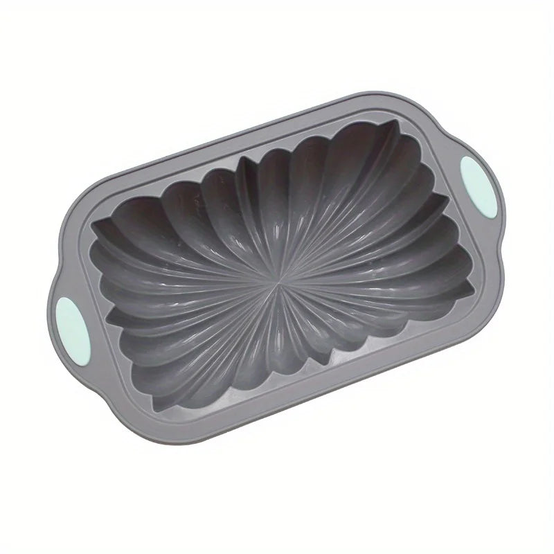 Moule à Gâteau Silicone – Design Fleur Rectangulaire