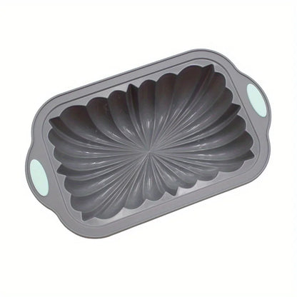 Moule à Gâteau Silicone – Design Fleur Rectangulaire