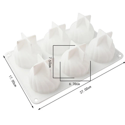 Moule Silicone 3D Spirale “Oignon Trompe-l’œil”