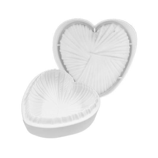 Moule Silicone 3D Cœur Tricoté