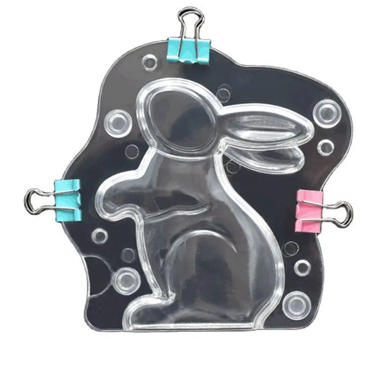 Moule 3D Lapin de Pâques – Moule à Gâteau, Chocolat ou Fondant