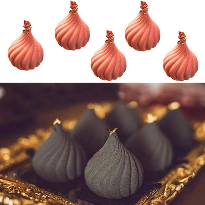 Moule Silicone 3D Spirale “Oignon Trompe-l’œil”