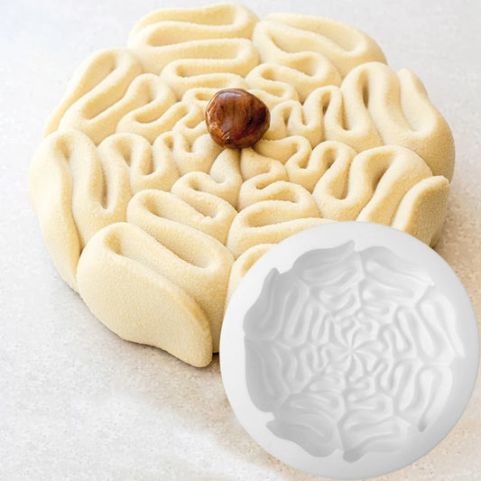 Moule Silicone Fleur & Texture Glacée