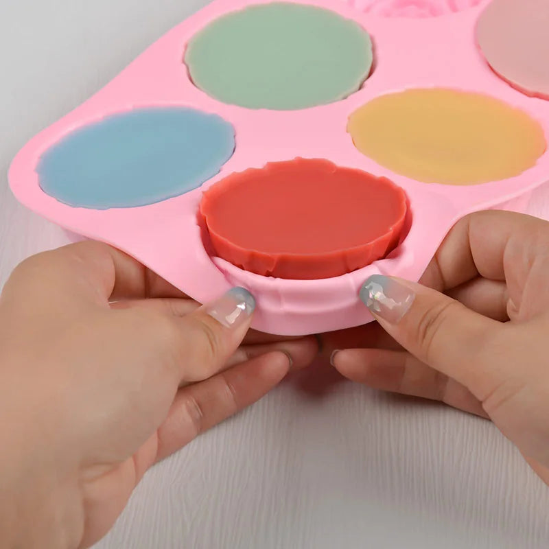 Moule Silicone Fleur, 6 Cavités