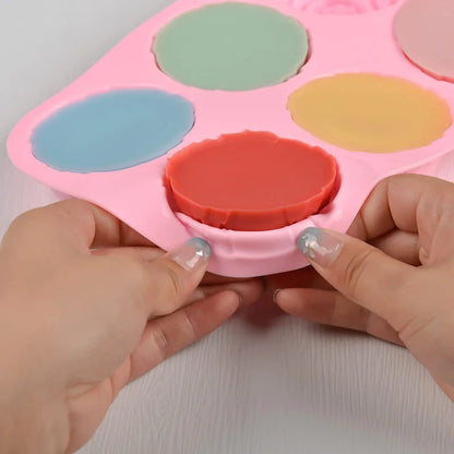 Moule Silicone Fleur, 6 Cavités