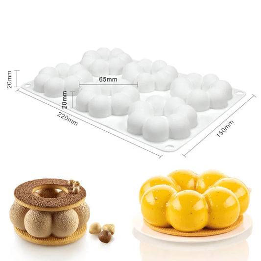 Moule en Silicone « Fleur » – 8 Cavités